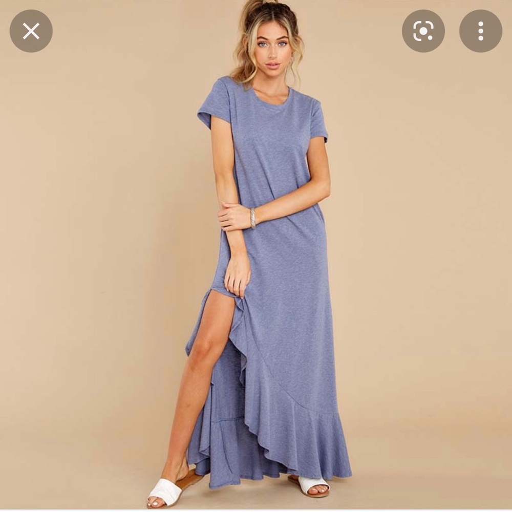 Maxi tshirt dress with pockets!